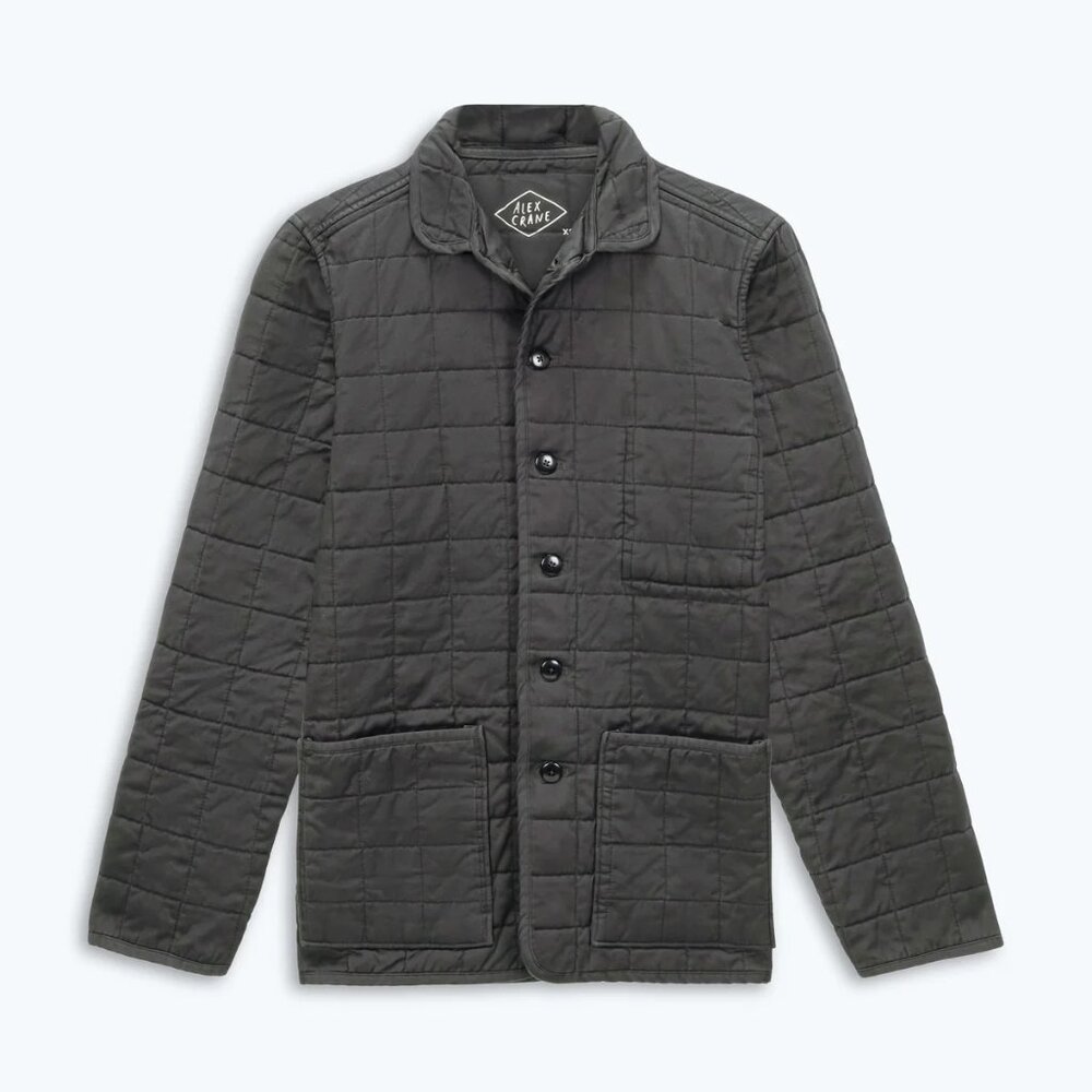 Alex Crane - Quilted Kite Jacket / Onyx / Small